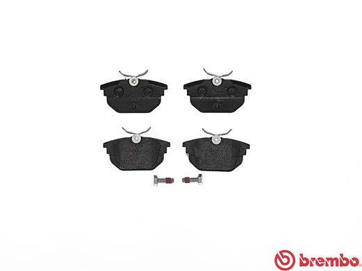 A.B.S. P 23 026 BREMBO Bremsbelagsatz, Scheibenbremse